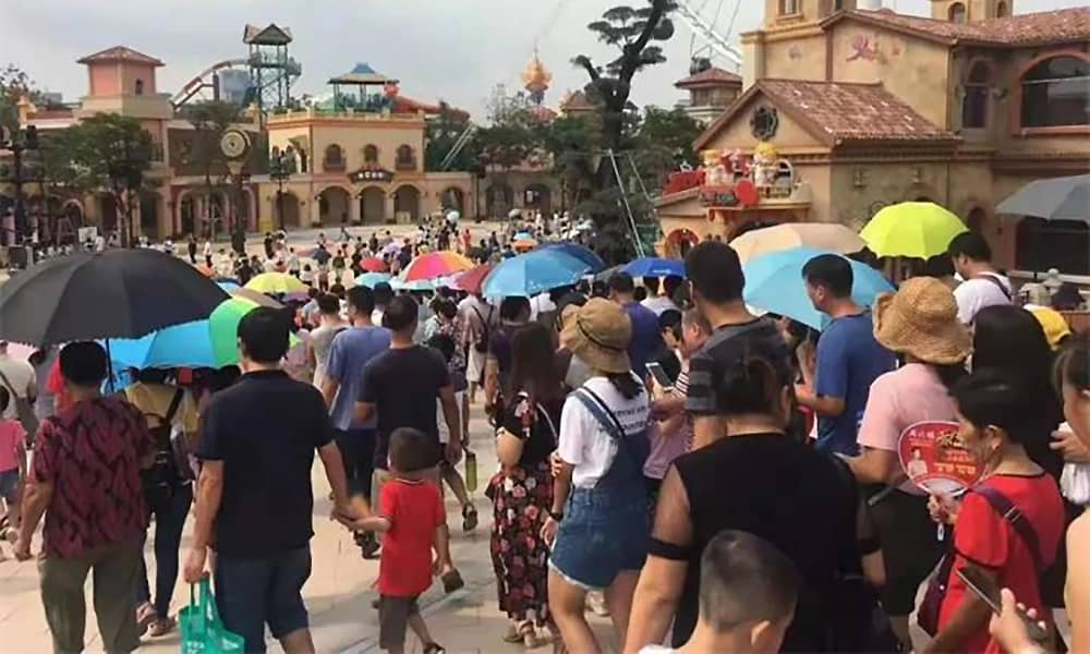 jinnianhui今年会游乐参与打造的欢乐海岸PLUS三天迎客超16万人！